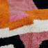 Authentic Moroccan Rug – High Pile Plush Wool Area Rug with Modern Abstract Pattern for Boho Living Room Decor