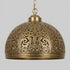 Dome Brass Moroccan Ceiling Light