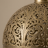 Dome Brass Moroccan Ceiling Light
