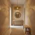 Filigree Brass Moroccan Ceiling Light