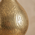 Authentic Moroccan Teardrop Pendant Lamp – Hand-Hammered Brass Hanging Light with Shadow Casting Mood Lighting Design