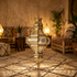 Handmade Moroccan Lamp - Gold Brass Pendant - Living Room Statement Lamp