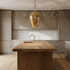 Brass Pendant Light – Moroccan Pierced Openwork