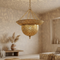 Dome Brass Moroccan Pendant Light
