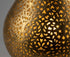 Moroccan Chandelier – Brass Filigree Openwork Dining Room
