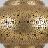 Filigree Brass Moroccan Chandelier Shadow-Casting