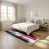 Moroccan Berber Rug – Multicolor Plush Geometric Wool Rug