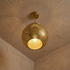 Moroccan Pendant Light – Globe Star Brass Lamp