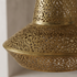 Brass Chandelier – Moroccan Teardrop Floral
