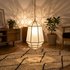 Handmade Moroccan Brass Lamp with Milky Glass - Home Decor (pl-2020)