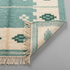 Handmade Moroccan Kilim Rug – Geometric Flatweave Wool Rug for Boho Interiors