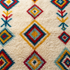 Moroccan Kilim Rug – Multicolor Flatweave Diamond Wool Area Rug