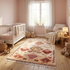 Authentic Handmade Boujaad Rug – Natural Wool Flatweave Moroccan Rug with Tribal Boho Design