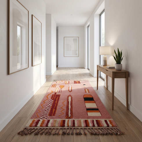 Handamade Moroccan Rug - Berber Home Decor Rug