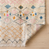 Handmade Azilal Rug - High Pile Natural Wool - Vibrant Boho Living Room Decor - Geometric Tribal Patterns