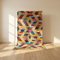 Authentic Handwoven Moroccan Runner Rug – Flatweave Kilim Texture Rug for Boho Hallway Decor