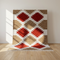 Handmade Moroccan Kilim Rug – Tribal Flatweave Wool Rug for Boho Home Decor