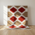 Handmade Moroccan Kilim Rug – Tribal Flatweave Wool Rug for Boho Home Decor
