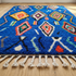 Handmade Blue Moroccan Wool Rug – Custom Berber Area Rug