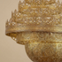 Authentic Handmade Moroccan Lamp – 100% Solid Brass Chandelier for Elegant Living Room Decor