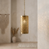 Moroccan Pendant Light – Brass Geometric Filigree