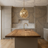 Filigree Moroccan Pendant Light – Brass Openwork Lamp Living Room