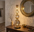 Moroccan Table Lamp – Filigree Brass Openwork Lamp