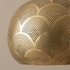 Moroccan Pendant Light – Filigree Brass Openwork Lamp Entryway