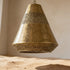 Moroccan Pendant Light – Brass Geometric