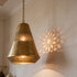 Moroccan Pendant Light – Brass Geometric