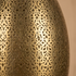 Authentic Handcrafted Moroccan Lamp – Oxidized Brass Filigree Teardrop Pendant for Boho Bedroom Lighting