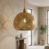 Moroccan Pendant Light – Filigree Brass Openwork Lamp Entryway
