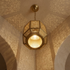Handmade Moroccan Brass Pendant Lamp Bohemian Riad Lantern (pl-2023)