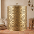 Handmade Moroccan Ceiling Light – Brass Filigree Openwork