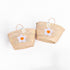 Ultimate White Daisy Straw Basket Bag – Summer Holiday Must-Have!