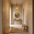 Handcrafted Moroccan Style Brass Pendant Light - Home Decor (pl-2015)