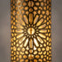 Filigree Brass Moroccan Lamp