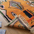Orange Moroccan Boujaad Rug - Handmade Tribal Rug
