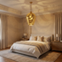 Brass Pendant Light – Moroccan Pierced Openwork