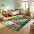 Handmade Azilal Moroccan Rug – Vibrant High Pile Wool Rug with Abstract Tribal Boho Design