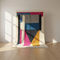Moroccan Berber Rug – Multicolor Plush Geometric Wool Rug