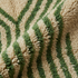 Beni Ourain Rug – Green Plush Striped Wool Rug