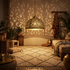 Dome Brass Moroccan Ceiling Light