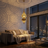 Brass Pendant Light – Moroccan Filigree Openwork Entryway