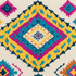 Authentic Handmade Azilal Rug – 100% Wool Moroccan Rug with Colorful Tribal Geometric Design