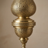 Handmade Moroccan Lamp - Gold Brass Pendant - Living Room Lamp