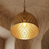 Handmade Moroccan Ceiling Light – Brass Perforated Openwork