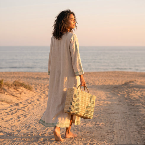 green-striped-moroccan-wicker-bag-handwoven-summer-tote-beach-vacation-basket-2