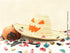 Handmade Halloween Straw Hat for Adults
