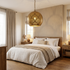 Moroccan Ceiling Light – Filigree Openwork Brass Lamp